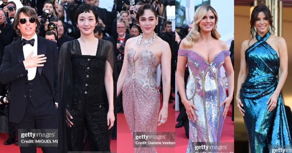 Thảm đỏ Cannes ngày 2: Tom Cruise giật trọn spotlight, Chompoo Araya lên đồ "chặt chém" cả dàn mỹ nhân Kim Go Eun - Heidi Klum
