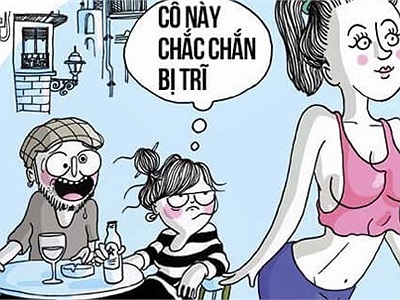 Loạt tranh cực hài miêu tả bí mật thầm kín của các cô nàng