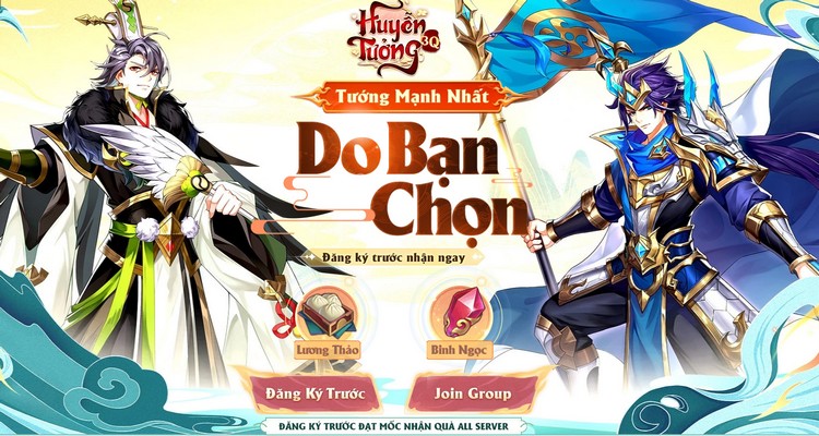 Huyễn Tưởng Tam Quốc chính thức khai màn vào hôm nay, cùng nhận ngay GIFTCODE và chiến game thôi