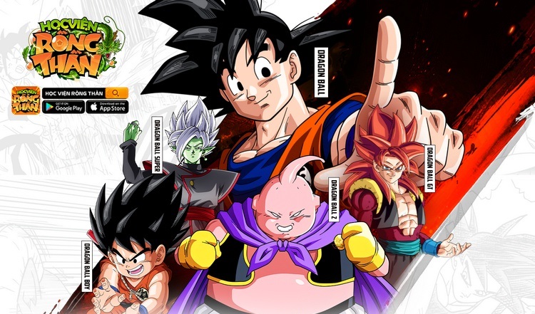 Học Viện Rồng Thần - Game Dragon Ball đại chiến đa vũ trụ thế hệ mới chính thức ra mắt 10h00 ngày 15/06