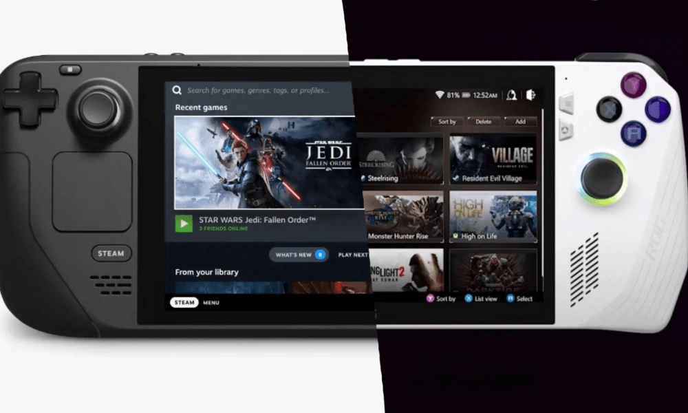 Rất nhiều game thủ đang chuyển từ Steam Decks qua ASUS ROG Ally