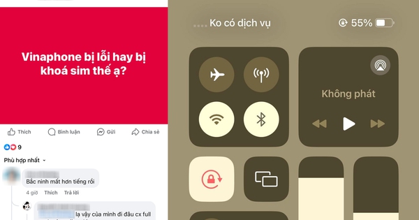 VinaPhone gặp sự cố trên cả nước, người dùng "than trời" vì mất sóng