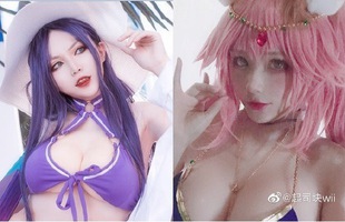 LMHT: Bỏng mắt với màn cosplay Xayah và Caitlyn tiệc bể bơi của mĩ nữ Trung Quốc