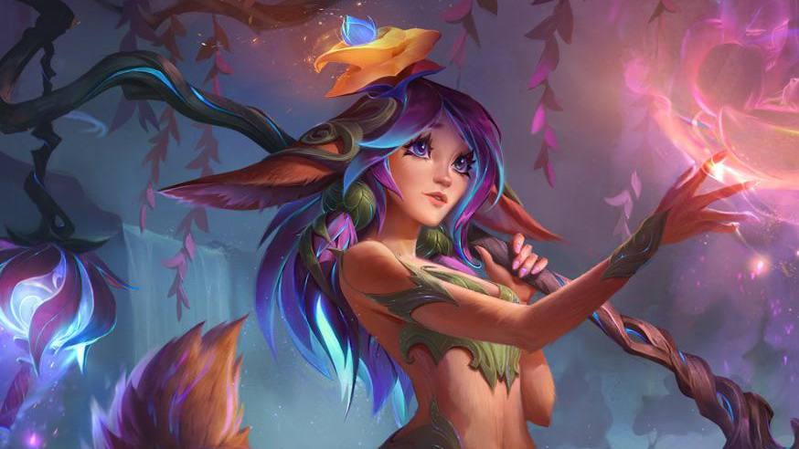 Riot để lộ hình ảnh tướng mới Lillia