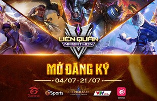 Mở đăng ký Liên Quân Marathon: Giải LQM Online 'siêu to khổng lồ' do VTVlive eSports tổ chức