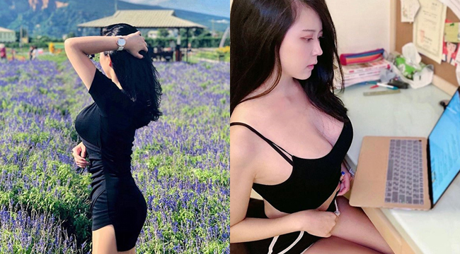 Không hở hang, hot girl hoa oải hương vẫn khiến cộng đồng mạng dậy sóng