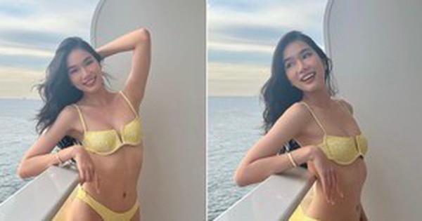 Á hậu Phương Anh khoe dáng nóng bỏng với bikini qua ống kính của mẹ