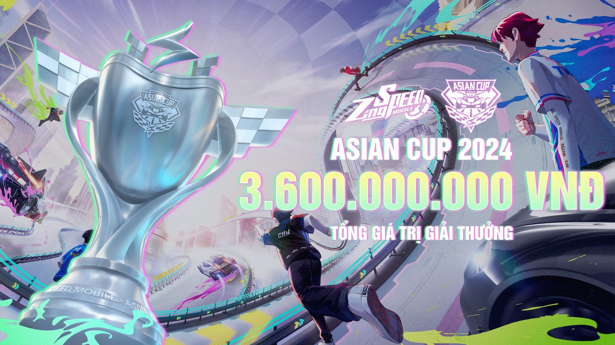 Asian Cup 2024 - Giải Đấu Zingspeed Mobile Danh Giá Nhất Khu Vực Châu Á Chính Thức Khởi Tranh