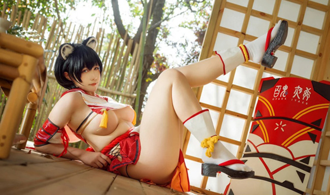 Cosplay Kasuga Tsubaki trong Blue Archive khiến fan thích thú không kể xiết