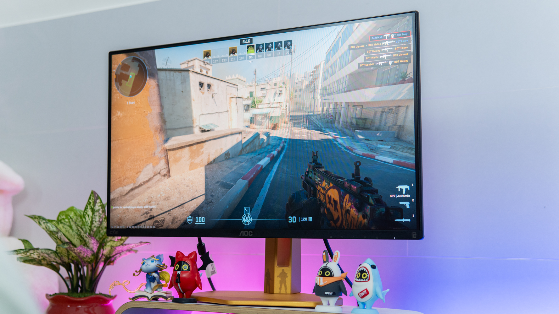 Review AOC CS25G: “Vũ Khí” Tối Thượng Của Game Thủ Counter-Strike 2