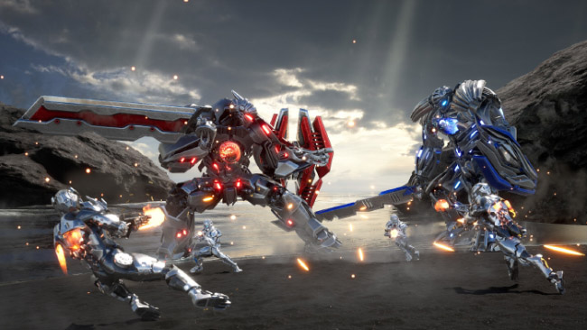 Sau ba năm, tựa game bắn súng mecha bị hủy bỏ Exomecha đã quay trở lại