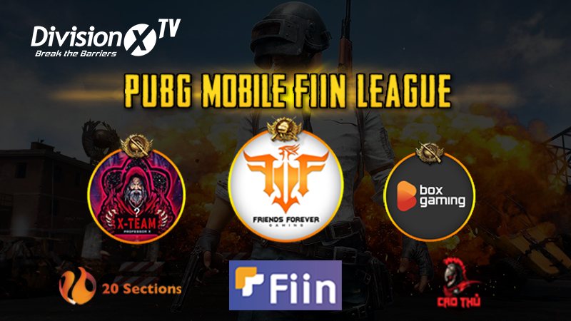 Đại thắng của team FFQ tại giải đấu PUBG Mobile Fiin League Season 1