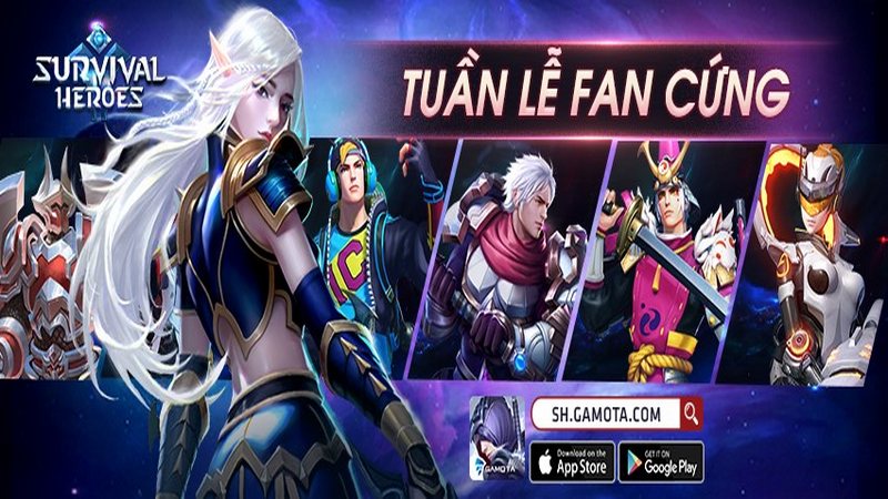 Game thủ “Mừng rơi nước nước mắt” sau khi nhận được quà Fan cứng từ Survival Heroes