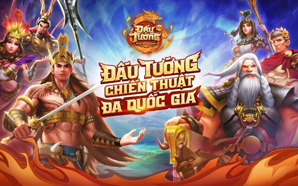 “Thần tướng Việt Nam” Long Vương và Tiên Mẫu sẵn sàng ra trận trong chiến trường đa quốc gia Đấu Tướng VNG