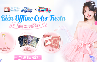 Tựa game Ngôi Sao Thời Trang lần đầu tiên xuất hiện tại sự kiện Color Fiesta 2023