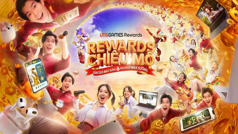 VNGGames ra mắt chương trình tri ân VNGGames Rewards, 5.000 game thủ VLTK MAX trải nghiệm đầu tiên