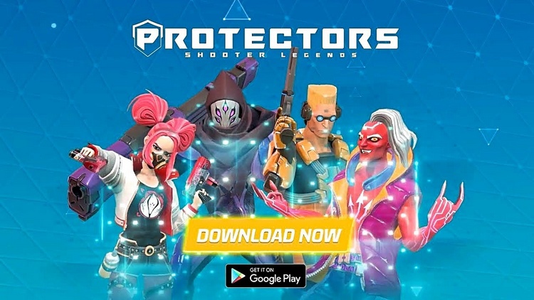 Protectors: Shooter Legends - Game bắn súng hành động mới trên Android và IOS