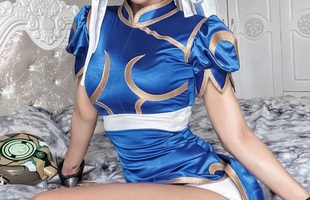 Trình làng màn cosplay Chun-li "đốt mắt", nữ cosplayer trăm nghìn người theo dõi liệu có soán ngôi Lê Bống trong lòng fan?