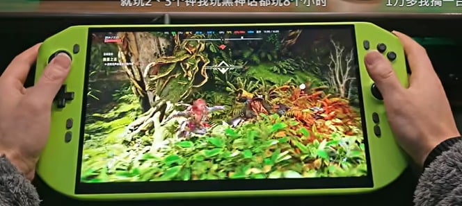 Máy chơi game cầm tay nhanh nhất thế giới với RTX 4090 và màn 12,5 inch 4K