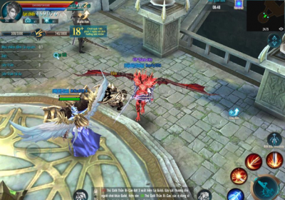 Các chiến trường đấu rank liên server tại MU Strongest VNG