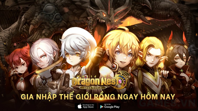 World of Dragon Nest sẽ sớm ra mắt game thủ Việt Nam trong thời gian tới