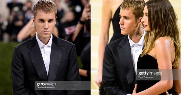 Clip tranh cãi nảy lửa: Vợ chồng Justin Bieber vừa đến Met Gala, fan liền hô vang 