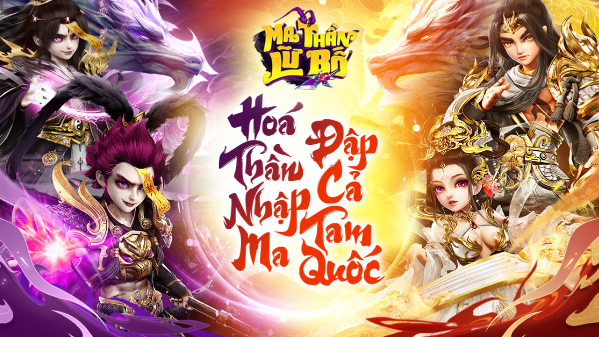 Ma Thần Lữ Bố: tựa game đầu tiên linh hoạt dạng Thần – Ma của Tướng