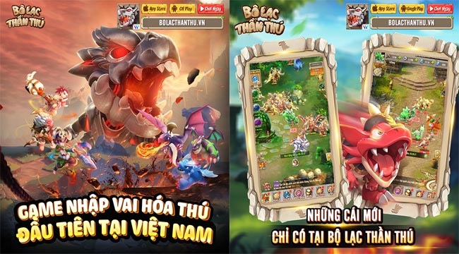 Game đấu pet Bộ Lạc Thần Thú ra mắt với chuỗi event đua Top nhận quà cực khủng