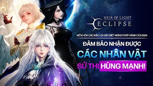 Heir of Light: Eclipse - Tựa game độc đáo kết hợp 2 thể loại RPG và Dark Fantasy