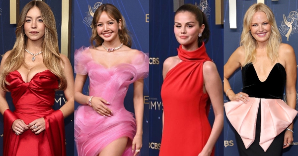 Lễ trao giải Emmy 2025: Lisa (BLACKPINK) e ấp vòng 1 lấn át Selena Gomez, dàn mỹ nhân lộng lẫy ngút ngàn