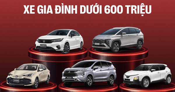 City, Stargazer, Xpander, Vios hay VF 5 là Xe Gia đình của năm, hạng dưới 600 triệu?