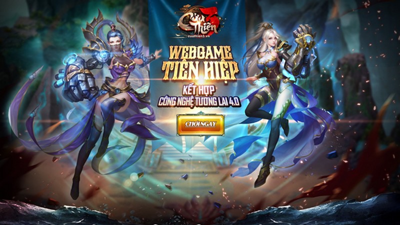 Webgame Cửu Thiên 3 - Món ăn siêu độc lạ dành cho game thủ Việt