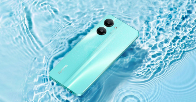 Ngoại hình “mê đắm” của realme C33: Thiết kế Ánh Biển lôi cuốn từ cái nhìn đầu tiên