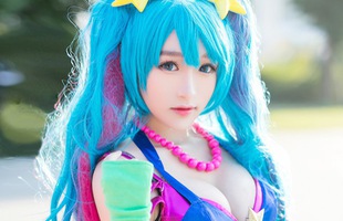 Ngất ngây với cosplay Sona Giả Lập cực gợi cảm trong Liên Minh Huyền Thoại