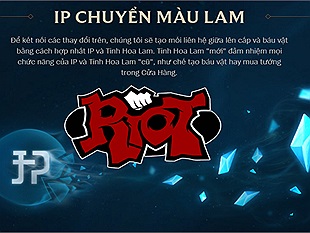 Sau khi nhận quá nhiều chỉ trích từ người chơi trên toàn thế giới về Tinh Hoa Lam Riot đã có động thái nhượng bộ