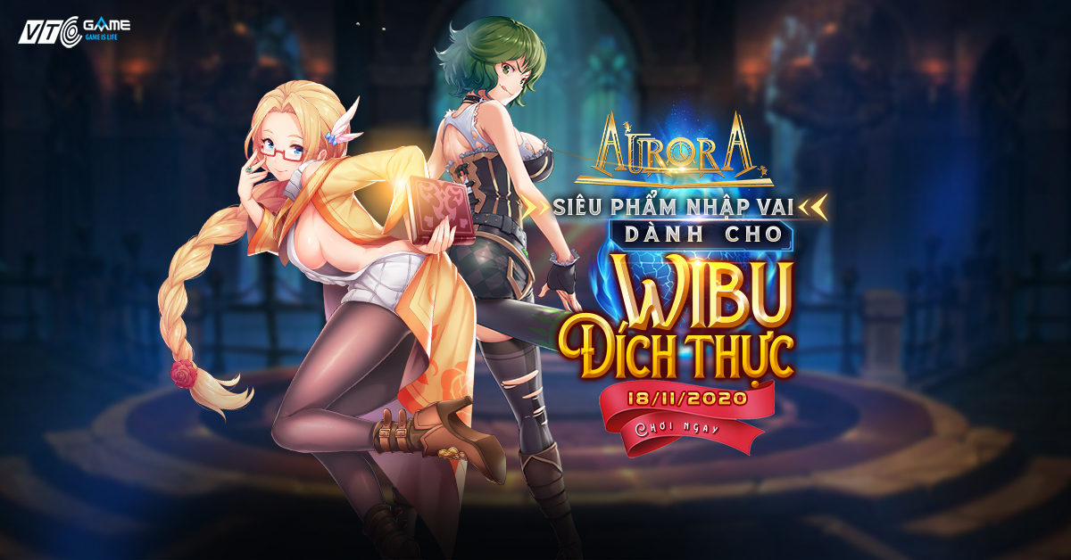 Aurora - Game MMOARPG Anime được VTC Game ấn định phát hành tại Việt Nam 18/11