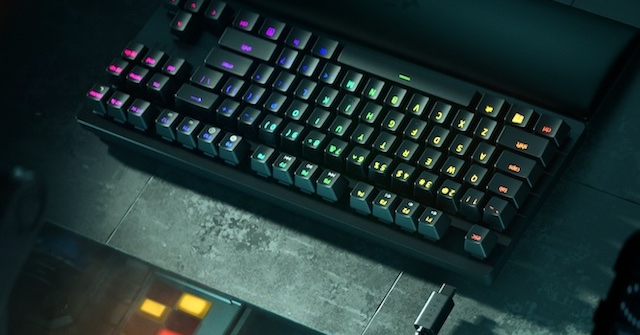 Razer tung bàn phím siêu êm siêu tốc, hiệu ứng 16,8 triệu màu