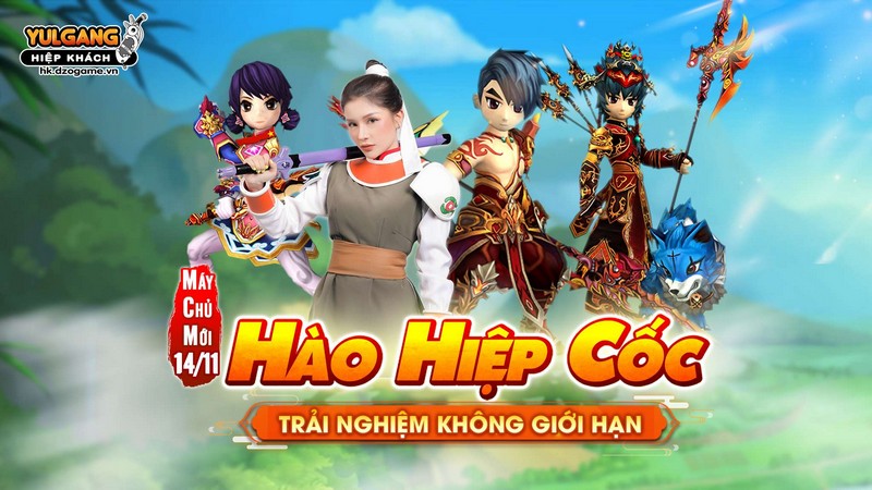 Yulgang Hiệp Khách khai mở máy chủ mới, tặng loạt giftcode cho game thủ