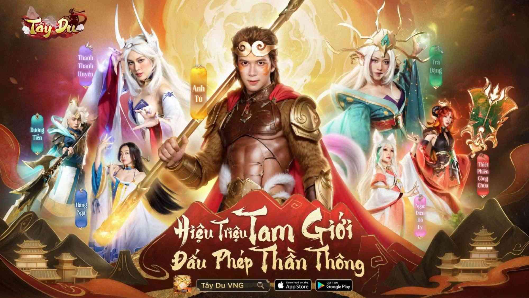 Tựa game Tây Du VNG: Đại Náo Tam Giới đã chính thức ra mắt tại thị trường Việt Nam