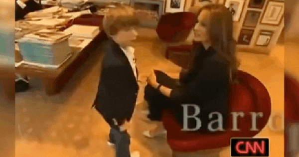 Clip hiếm năm 4 tuổi của Barron Trump gây bão trở lại, netizen sửng sốt vì một điều