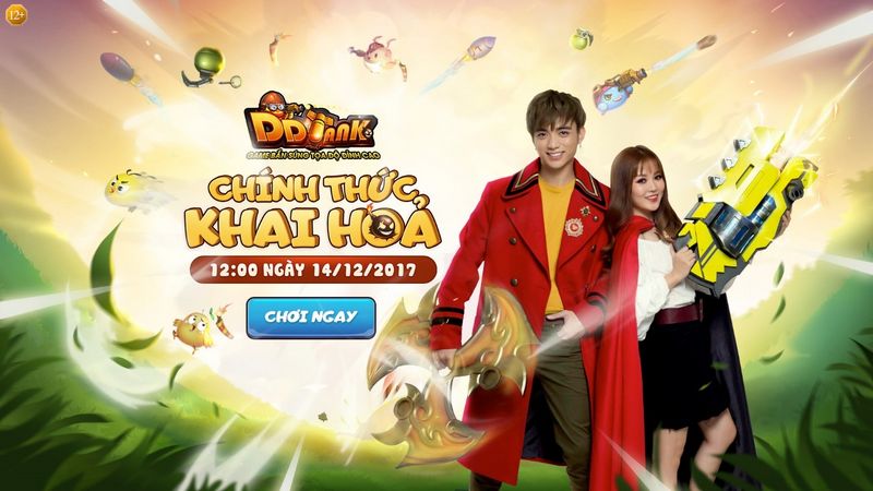 DDTank - game bắn súng tọa độ đã chính thức đến Việt Nam