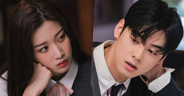 Cha Eun Woo - Moon Ga Young liếc nhau nổ mắt ở True Beauty, đang học bài hay hẹn hò đây ta!