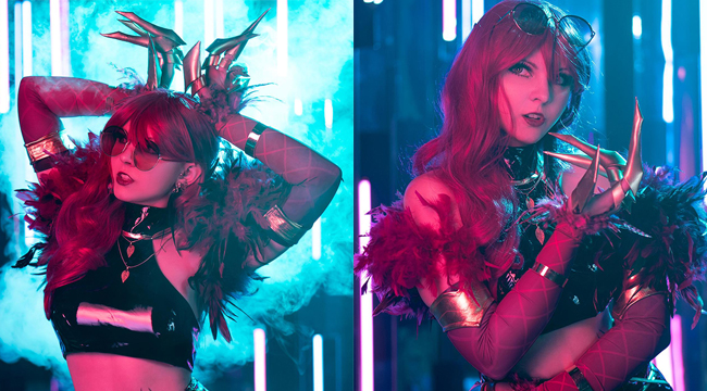 LMHT: Vẻ đẹp ma mị đầy quyến rũ của cosplay Evelynn KDA