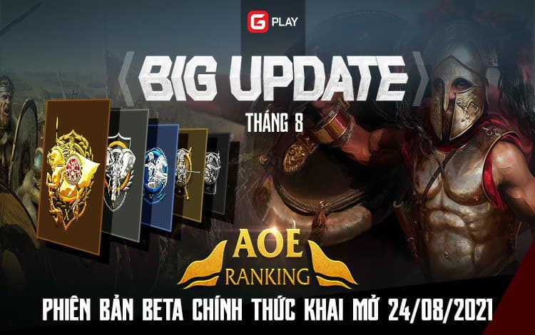 GPlay chính thức ra mắt phiên bản AoE Ranking Beta test