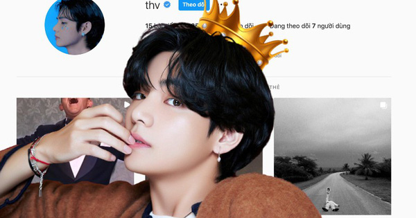 V (BTS) đạt 2 kỷ lục Guinness chỉ nhờ lập tài khoản Instagram?