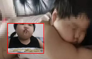 YouTuber chưa đi học mẫu giáo đã nặng 35kg, không thể đi lại bình thường vì làm video mukbang đến mức quá tải!