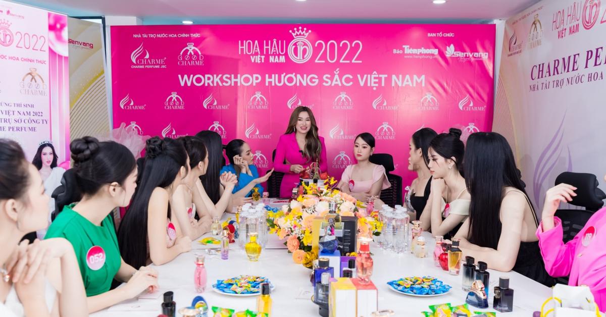 Top 35 HHVN 2022 khám phá mùi hương nước hoa cùng CEO Charme Perfume Nguyễn Thị Thu Hường