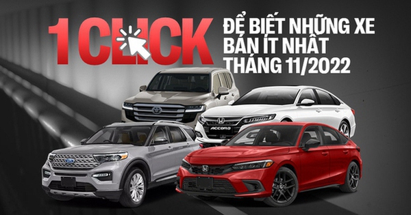 Loạt xe bán ít nhất tháng 11 tại Việt Nam: Land Cruiser khan hàng, Civic cũng góp mặt