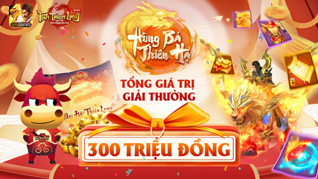 Hùng Bá Thiên Hạ – giải đấu Bang Hội hàng đầu sắp diễn ra của Tân Thiên Long Mobile