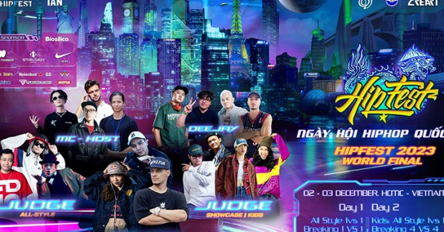 Hipfest World Final 2023 – Sự Kiện Hiphop Streetdance hàng đầu Việt Nam